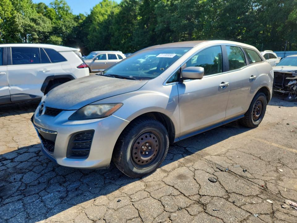 2010 Mazda Cx-7 VIN JM3ER2WM3A0322996 COPART salvage auction — FRONT END, GA - CERTIFICATE OF TITLE, sold $250 on 2026-07-31 (photo 1)
