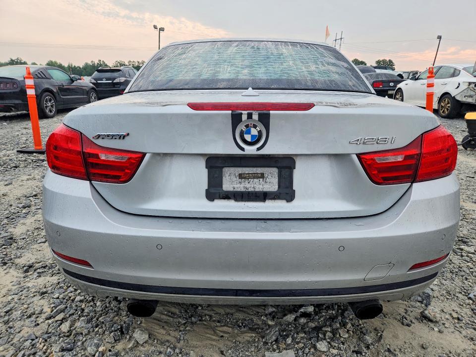 2014 BMW 4 series VIN WBA3V7C56EP770505 COPART salvage auction — MECHANICAL, Ga - Certificate Of Title, sold $1,150 on 2026-08-05 (photo 6)