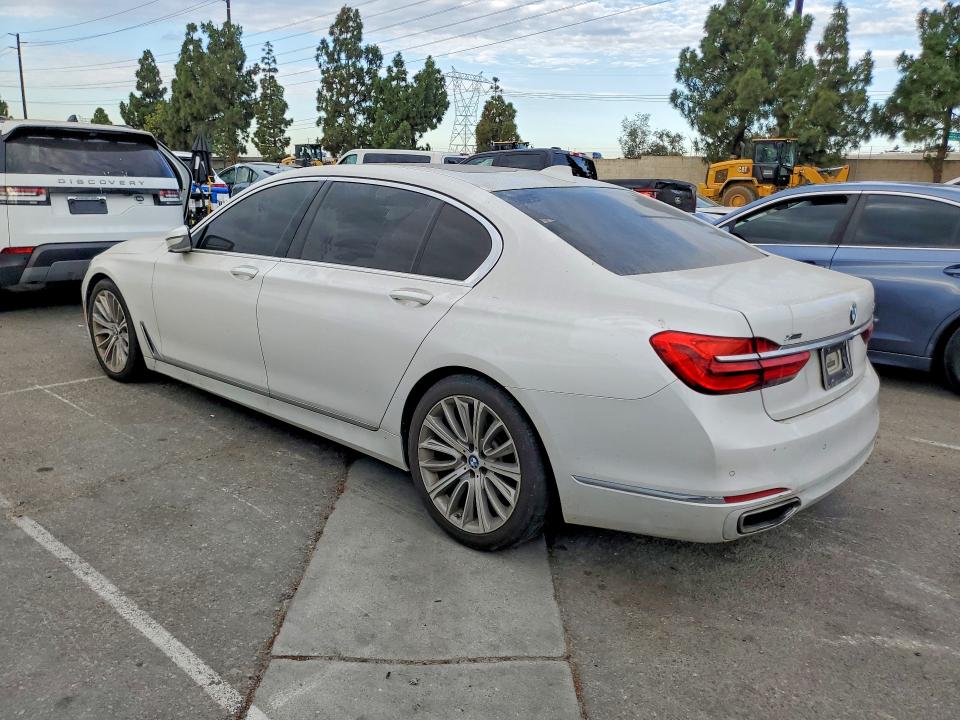 2016 BMW 7 series VIN WBA7F2C53GG415098 COPART salvage auction — NORMAL WEAR, IN - CERT OF TITLE-SALVAGE TITLE (P), sold $5,700 on 2026-08-18 (photo 2)