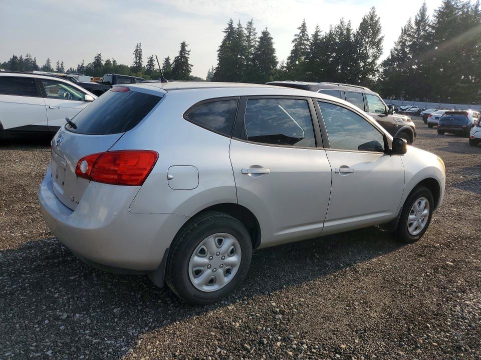 2008 Niss Rogue VIN JN8AS58V68W409791 COPART salvage auction — NORMAL WEAR, WA - VEHICLE CERT OF OWNERSHIP-TITL, sold $225 on 2026-07-31 (photo 3)