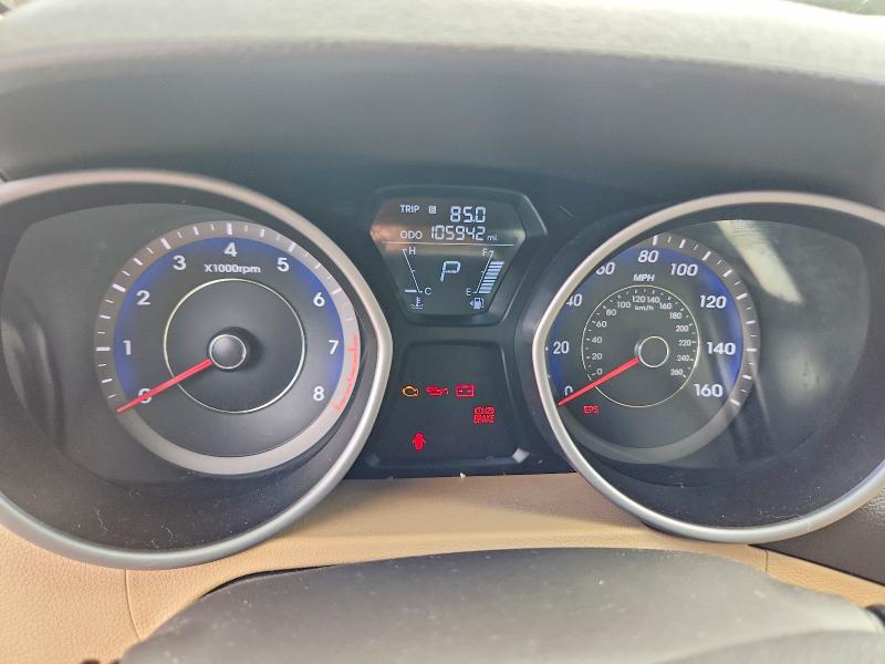 2013 Hyundai Elantra VIN KMHDH4AE3DU537340 COPART salvage auction — FRONT END, WA - BILL OF SALE, sold $925 on 2026-07-31 (photo 9)
