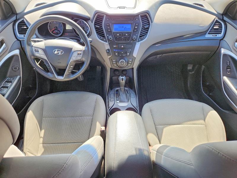 2014 Hyundai Santa fe VIN 5XYZT3LB9EG164054 COPART salvage auction — UNDERCARRIAGE, CA - DIS/DLR/EXP ONLY CLEAN TITLE, sold $3,100 on 2026-07-31 (photo 8)