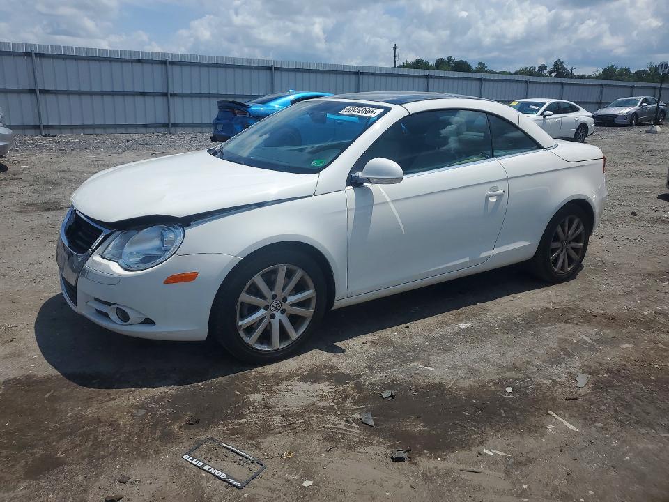 2008 Volkswagen Eos VIN WVWBA71F68V010399 COPART salvage auction — FRONT END, VA - CERT OF TITLE - SALVAGE, sold $575 on 2026-07-29 (photo 1)