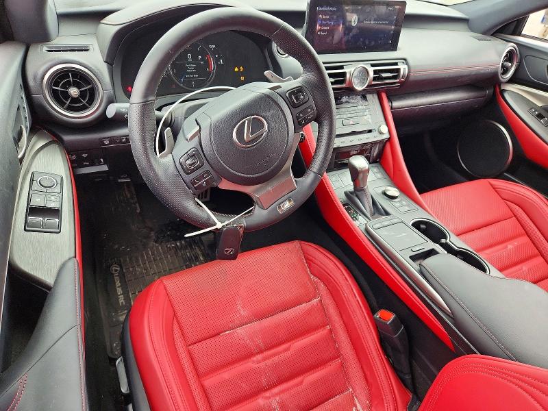 2025 Lexus Rc350 VIN JTHGZ5DC3S5013237 COPART salvage auction — FRONT END, Wa - Bill Of Sale, sold $23,000 on 2026-07-31 (photo 8)
