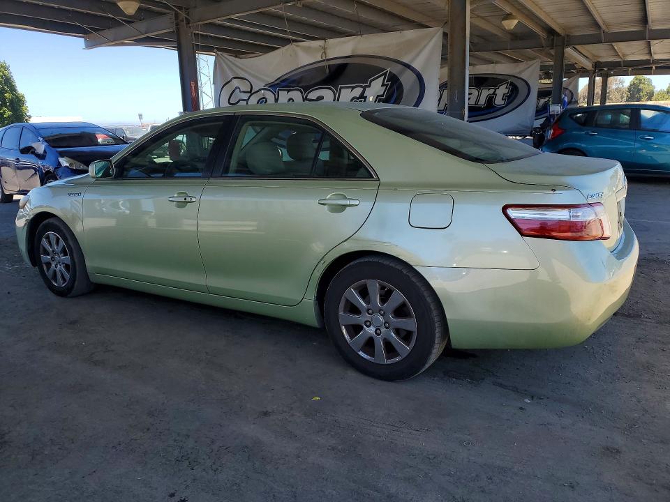 2007 Toyota Camry VIN JTNBB46KX73037919 COPART salvage auction — REAR END, Ca - Salvage Certificate, sold $525 on 2026-07-23 (photo 2)
