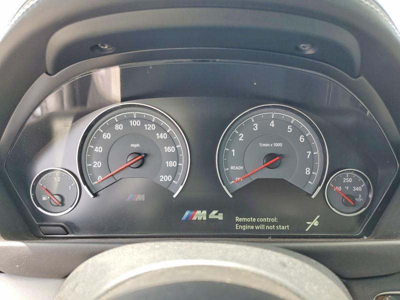 2018 BMW M4 VIN WBS4Y9C52JAC86236 COPART salvage auction — REAR END, CO - PUBLIC - SALVAGE TITLE (P), sold $11,200 on 2026-08-25 (photo 9)