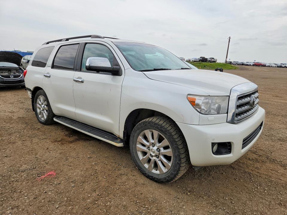 2011 Toyota Sequoia VIN 5TDDY5G15BS044436 COPART salvage auction — REAR END, AB - BOS - SALVAGE, sold $200 on 2026-07-21 (photo 4)