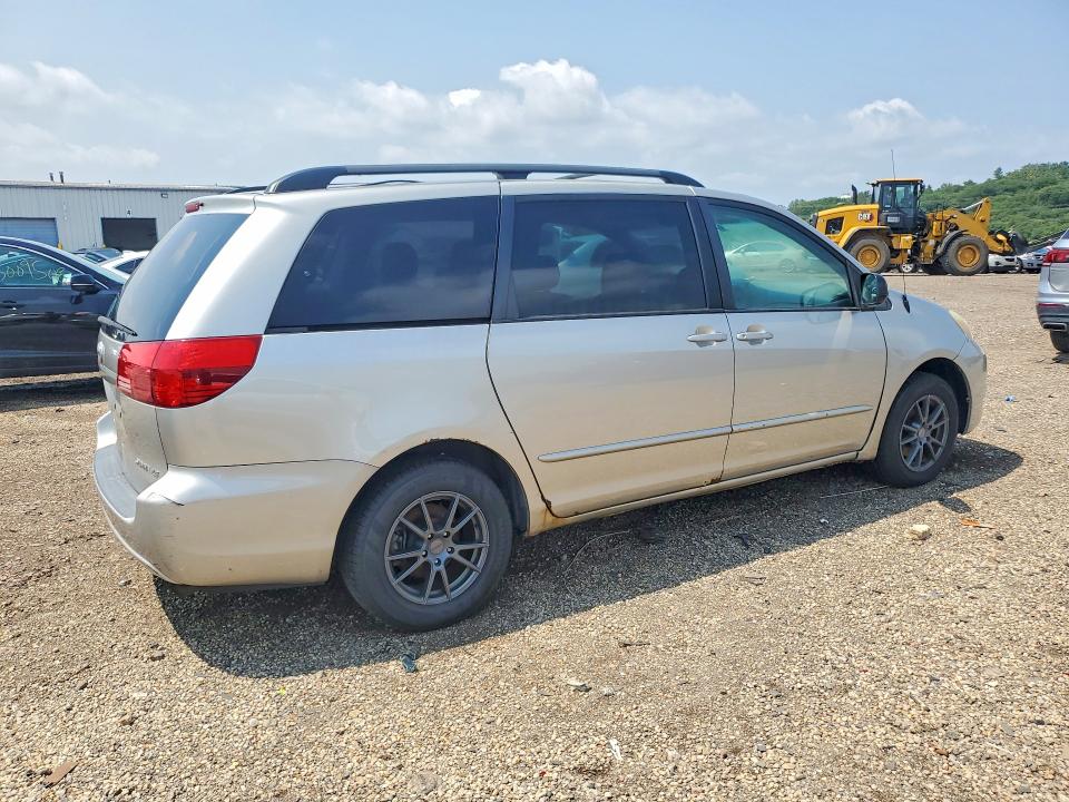 2004 Toyota Sienna VIN 5TDZA23C14S101671 COPART salvage auction — MINOR DENT/SCRATCHES, Il - Certificate Of Title, sold $775 on 2026-07-31 (photo 3)