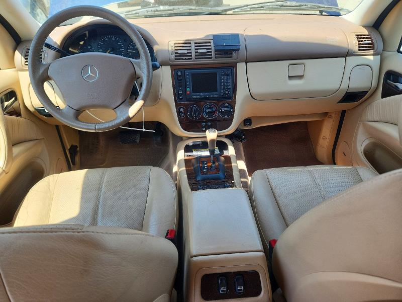 2001 Merz M-class VIN 4JGAB54E51A272178 COPART salvage auction — FRONT END, OR - CERTIFICATE OF TITLE, sold $575 on 2026-08-11 (photo 8)