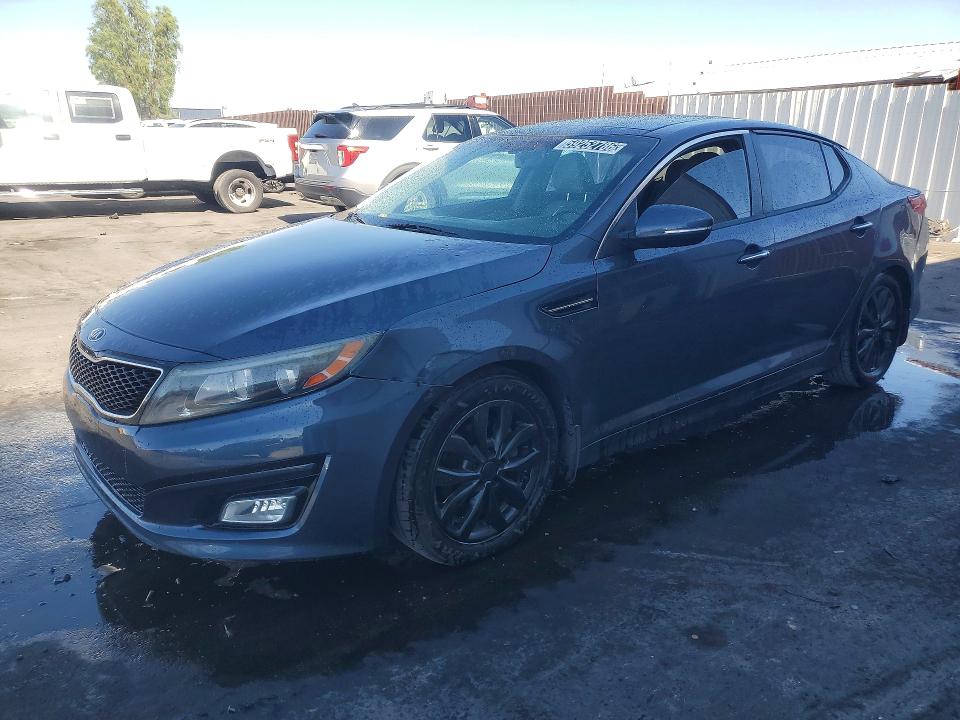 2015 Kia Optima VIN 5XXGN4A78FG413598 COPART salvage auction — FRONT END, NV - CERTIFICATE OF TITLE (P), sold $250 on 2026-07-28 (photo 1)