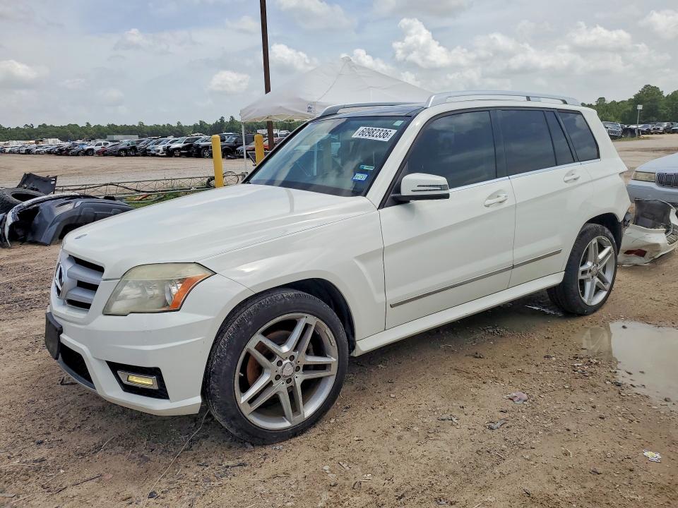 2011 Mercedes-benz Glk-class VIN WDCGG5GB6BF617847 COPART salvage auction — REAR END, TX - SALVAGE VEHICLE TITLE (P), sold $700 on 2026-07-24 (photo 1)