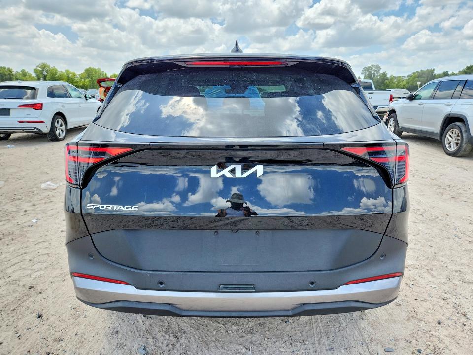 2026 Kia Sportage VIN 5XYK23DF2TG364471 COPART salvage auction — HAIL, Ia - Cert Of Title-Salvage Title, sold $15,700 on 2026-07-31 (photo 6)