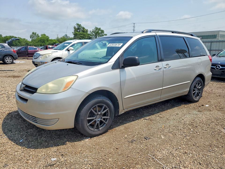 2004 Toyota Sienna VIN 5TDZA23C14S101671 COPART salvage auction — MINOR DENT/SCRATCHES, Il - Certificate Of Title, sold $775 on 2026-07-31 (photo 1)