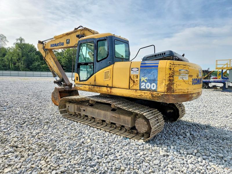 2006 Komatsu Excavator VIN KMTPC049K87C50759 COPART salvage auction — SIDE, BS, sold $6,700 on 2026-07-31 (photo 4)