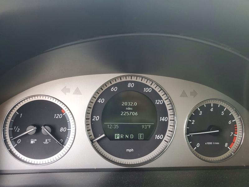 2011 Mercedes-benz Glk-class VIN WDCGG5GB6BF617847 COPART salvage auction — REAR END, TX - SALVAGE VEHICLE TITLE (P), sold $700 on 2026-07-24 (photo 9)