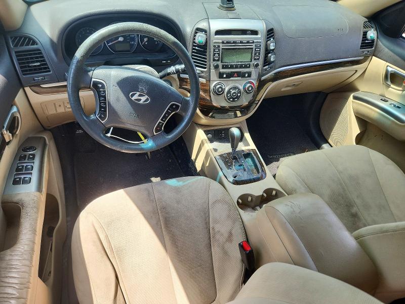 2011 Hyundai Santa fe VIN 5XYZG3AB0BG085200 COPART salvage auction — BURN, OH - CERT OF TITLE-SALVAGE, sold $1,100 on 2026-07-31 (photo 8)