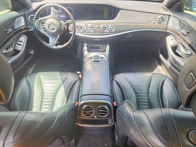 2019 Mercedes-benz S class VIN WDDUG8GB7KA491043 COPART salvage auction — MINOR DENT/SCRATCHES, Tx - Certificate Of Title, sold $19,600 on 2026-08-04 (photo 8)