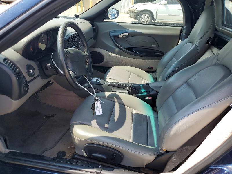 2000 Porsche Boxster VIN WP0CA2987YU627958 COPART salvage auction — WATER/FLOOD, AL - CERT OF TITLE-SALVAGE TITLE, sold $1,100 on 2026-08-13 (photo 7)