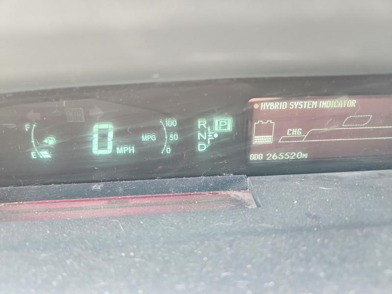 2011 Toyota Prius VIN JTDKN3DUXB0279680 COPART salvage auction — MINOR DENT/SCRATCHES, CT, sold $850 on 2026-07-24 (photo 9)