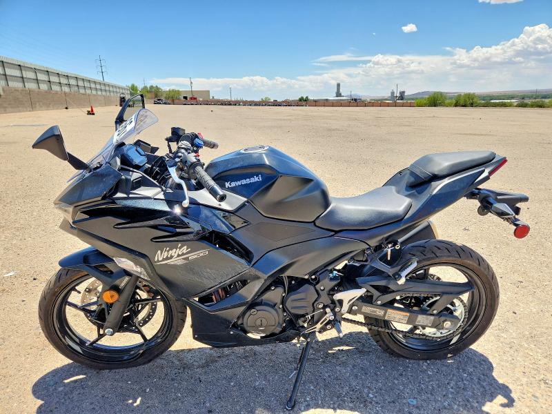 2026 Kawasaki Ninja 500 VIN ML5EXGG19TDA91370 COPART salvage auction — ALL OVER, Nm - Cert Of Title-Salvage, sold $700 on 2026-07-23 (photo 3)