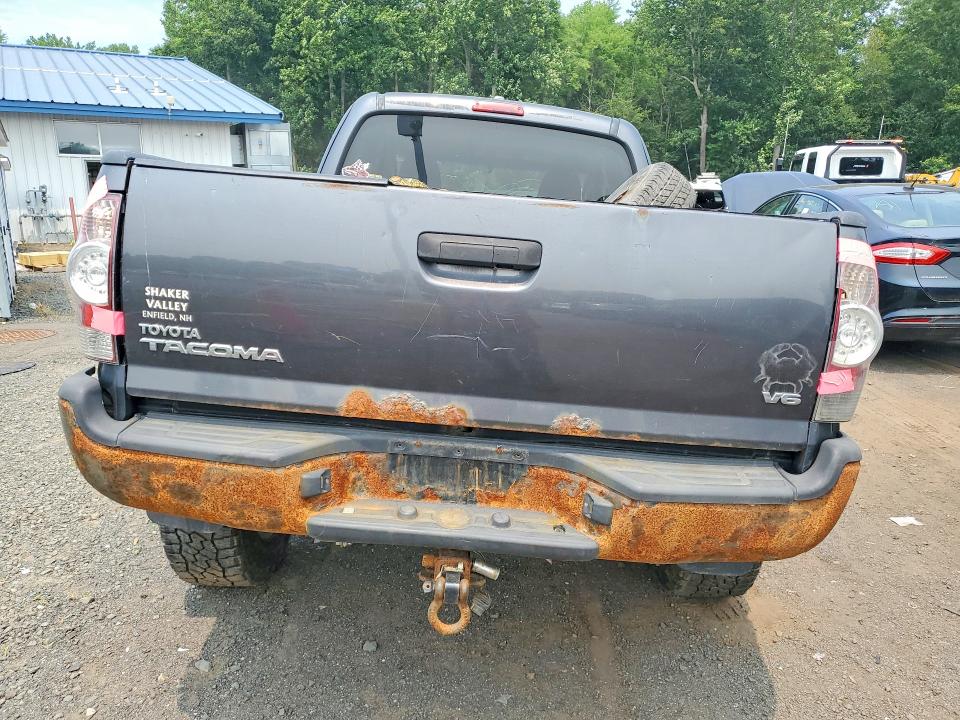 2010 Toyota Tacoma VIN 5TEUU4EN3AZ729810 COPART salvage auction — FRONT END, VT - CERTIFICATE OF TITLE, sold $2,950 on 2026-07-31 (photo 6)