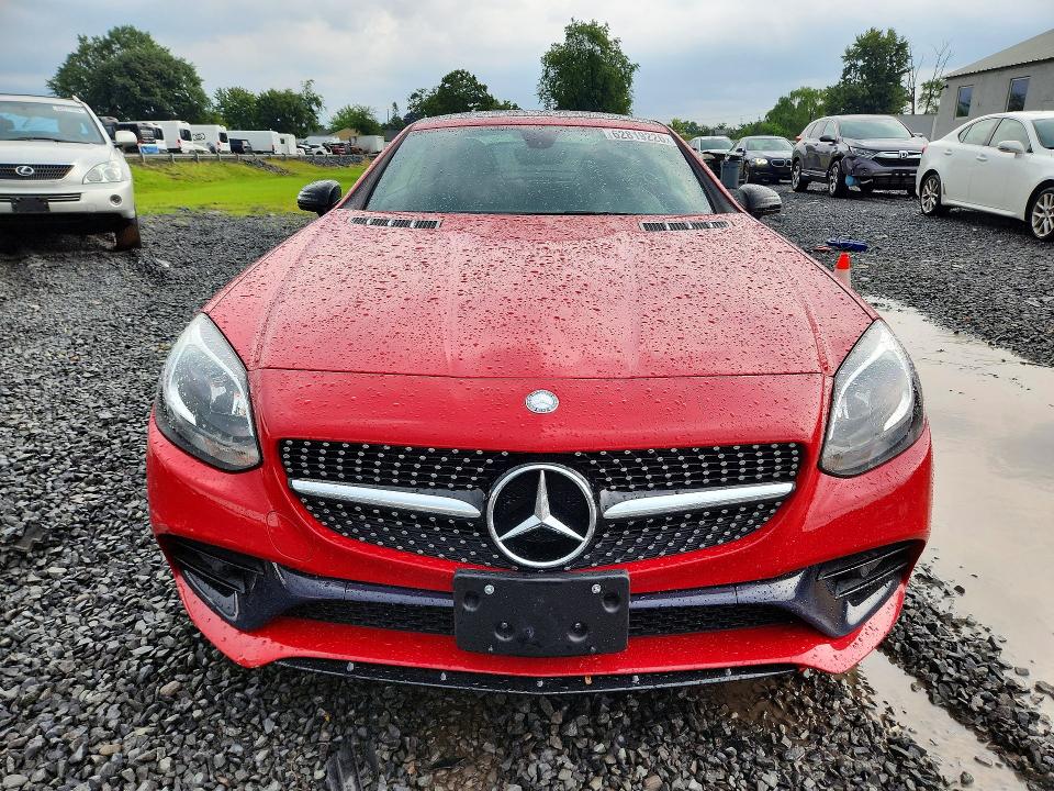 2017 Mercedes-benz Slc-class VIN WDDPK3JAXHF137866 COPART salvage auction — VANDALISM, SC, sold $4,250 on 2026-09-04 (photo 5)