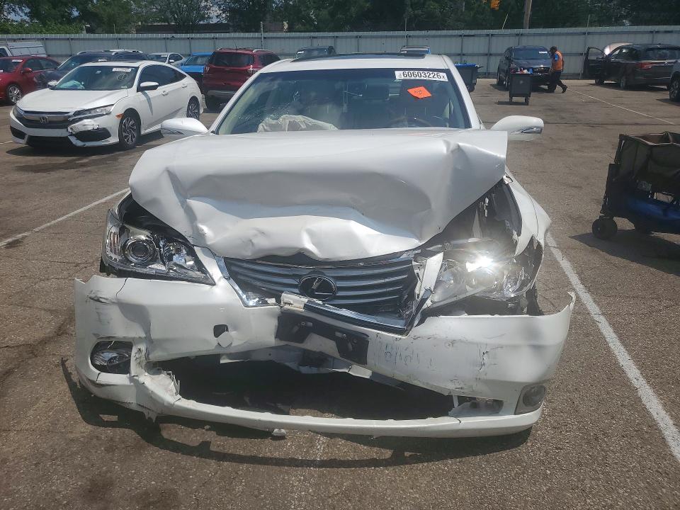 2011 Lexus ES350 VIN JTHBK1EG6B2435528 COPART salvage auction — FRONT END, OH - CERT OF TITLE-SALVAGE, sold $775 on 2026-07-31 (photo 5)