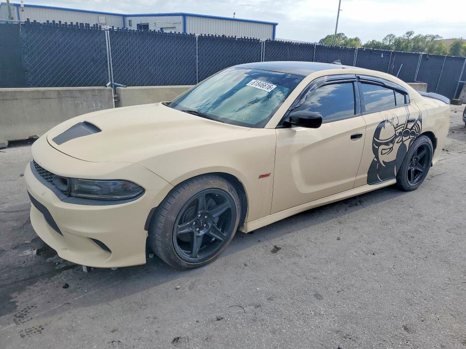 2018 Dodge Charger VIN 2C3CDXGJXJH167041 — COPART salvage auction photo