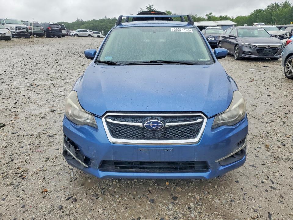 2015 Suba Impreza VIN JF1GPAC62F8253577 COPART salvage auction — FRONT END, MA - CERTIFICATE OF TITLE, sold $625 on 2026-07-29 (photo 5)