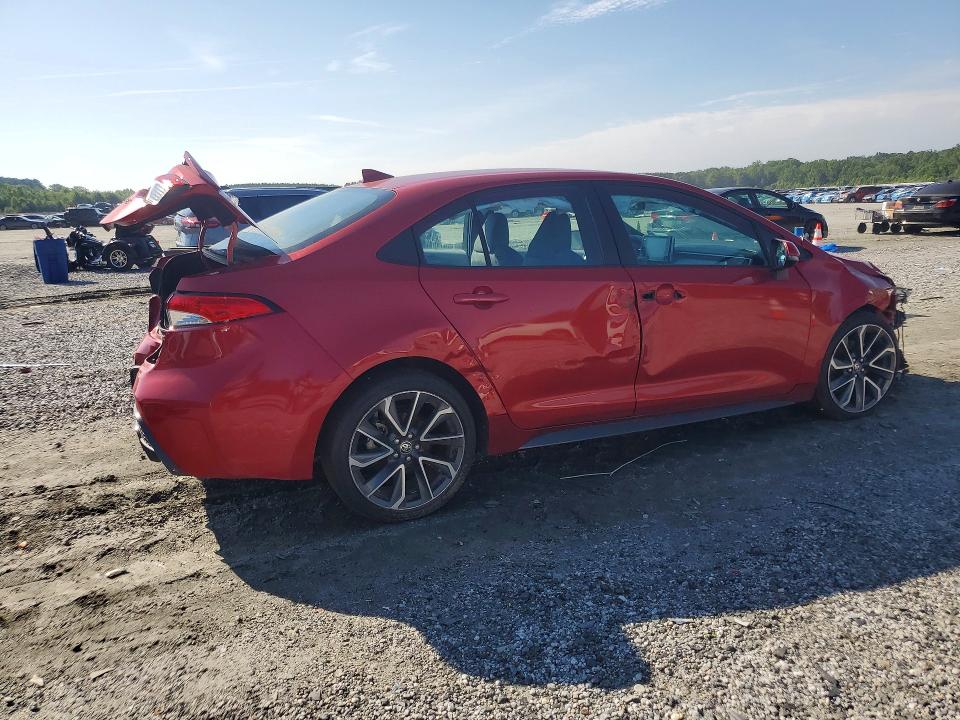 2020 Toyota Corolla VIN 5YFS4RCE6LP001768 COPART salvage auction — FRONT END, CT, sold $6,300 on 2026-07-28 (photo 3)