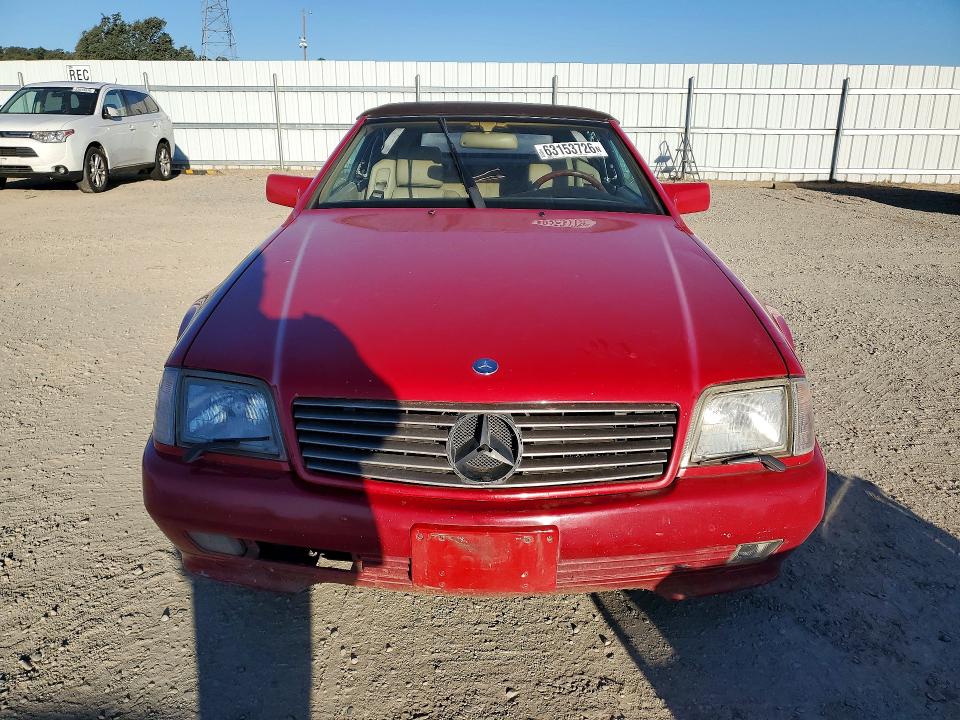 1995 Mercedes-benz Sl-class VIN WDBFA63E6SF115427 COPART salvage auction — MECHANICAL, CA - DIS/DLR/EXP ONLY CLEAN TITLE, sold $2,300 on 2026-07-31 (photo 5)