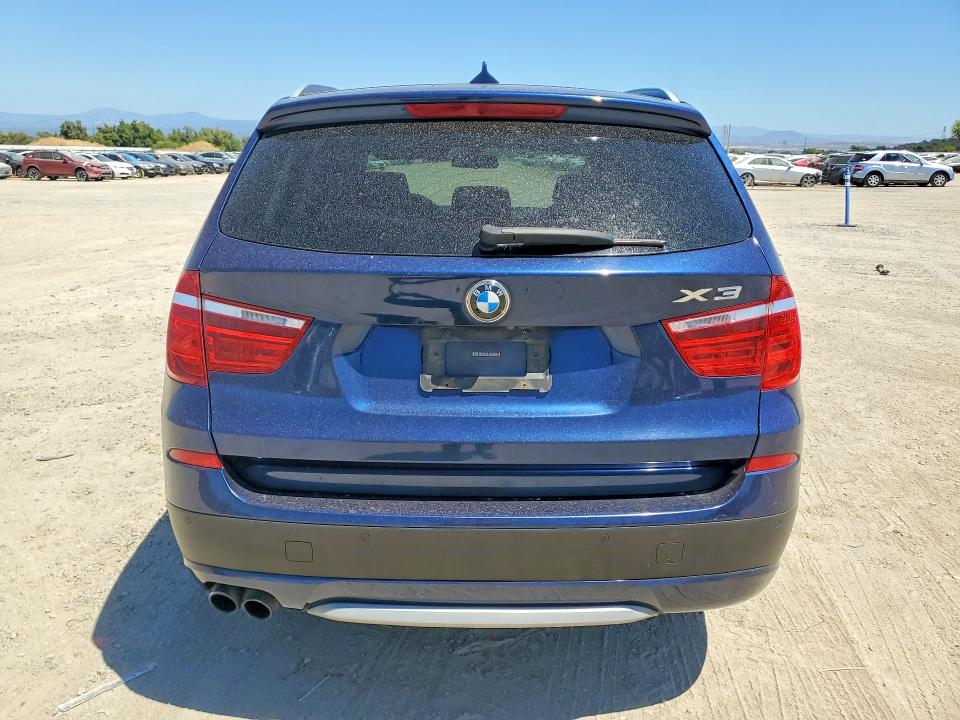2011 BMW X3 VIN 5UXWX7C57BL733930 COPART salvage auction — MECHANICAL, Ca - Dis/Dlr/Exp Only Clean Title, sold $875 on 2026-07-31 (photo 6)