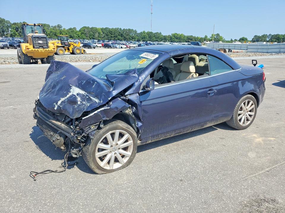 2007 Volkswagen Eos VIN WVWBA71F67V039013 COPART salvage auction — FRONT END, Nc - Salvage Certificate Of Title, sold $250 on 2026-08-04 (photo 1)