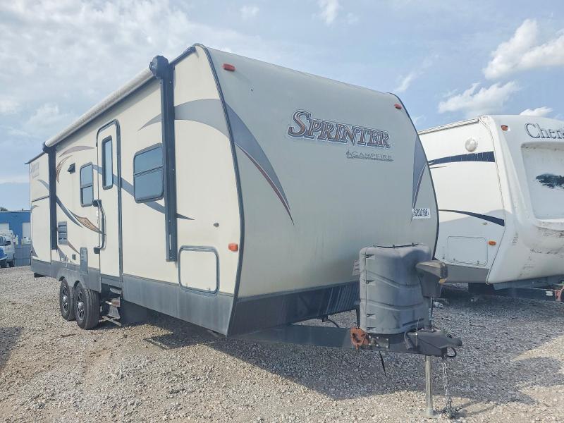 2016 Sprinter Trailer VIN 4YDT26R22G1530955 COPART salvage auction — WATER/FLOOD, IA - CERTIFICATE OF TITLE, sold $90 on 2026-07-28 (photo 1)