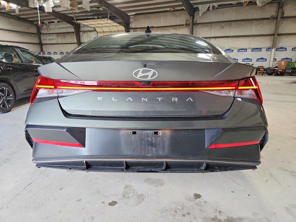 2025 Hyundai Elantra VIN KMHLS4DG6SU000503 COPART salvage auction — FRONT END, Fl - Certificate Of Title, sold $9,000 on 2026-08-03 (photo 6)