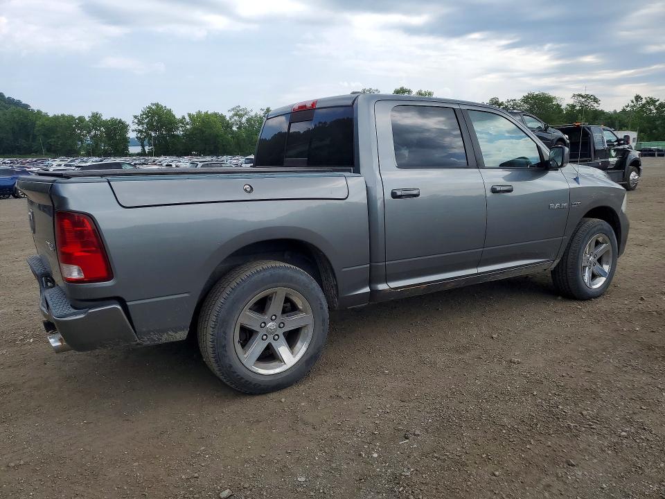 2009 Dodge Ram 1500 VIN 1D3HV13T29J521624 COPART salvage auction — REAR END, Ny - Mv-907A Salvage Certificate, sold $3,100 on 2026-08-02 (photo 3)