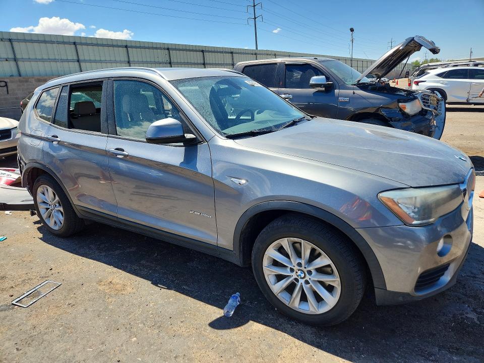 2016 BMW X3 VIN 5UXWY3C57G0N87592 COPART salvage auction — REAR END, Nm - Cert Of Title-Salvage, sold $1,950 on 2026-07-20 (photo 4)