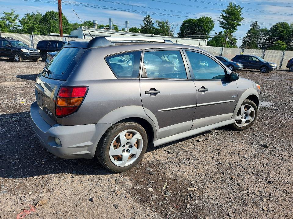 2007 Pont Vibe VIN 5Y2SL65867Z435872 COPART salvage auction — SIDE, PA - CERTIFICATE OF SALVAGE, sold $300 on 2026-07-27 (photo 3)