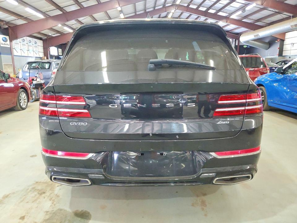 2021 Genesis Gv80 VIN KMUHBDSB5MU039553 COPART salvage auction — MINOR DENT/SCRATCHES, WV - CERTIFICATE OF TITLE (P), sold $8,800 on 2026-07-23 (photo 6)