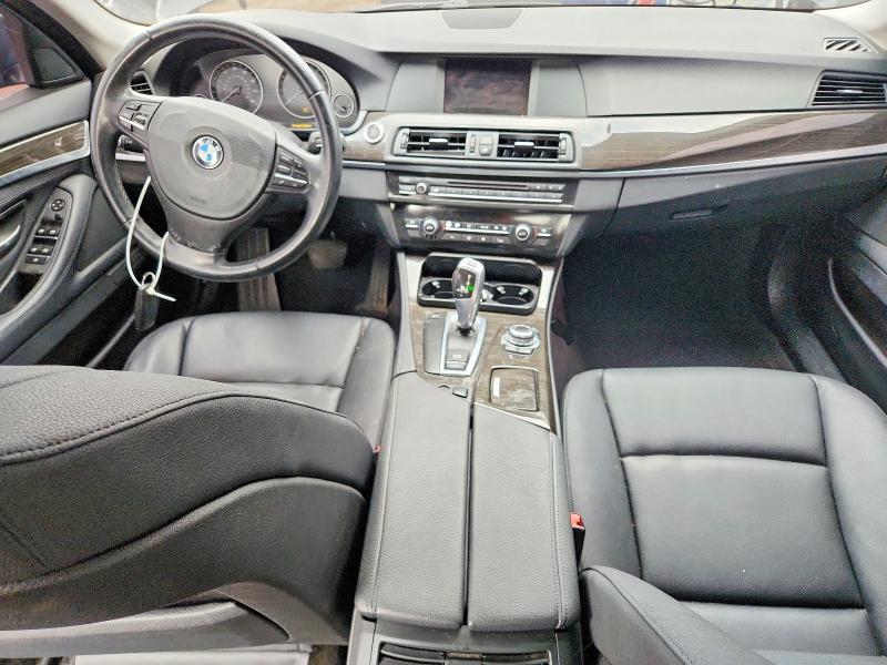 2011 BMW 5 series VIN WBAFR1C57BC736753 COPART salvage auction — WATER/FLOOD, Ct - Cert Of Title-Flood Salvage, sold $475 on 2026-07-31 (photo 8)