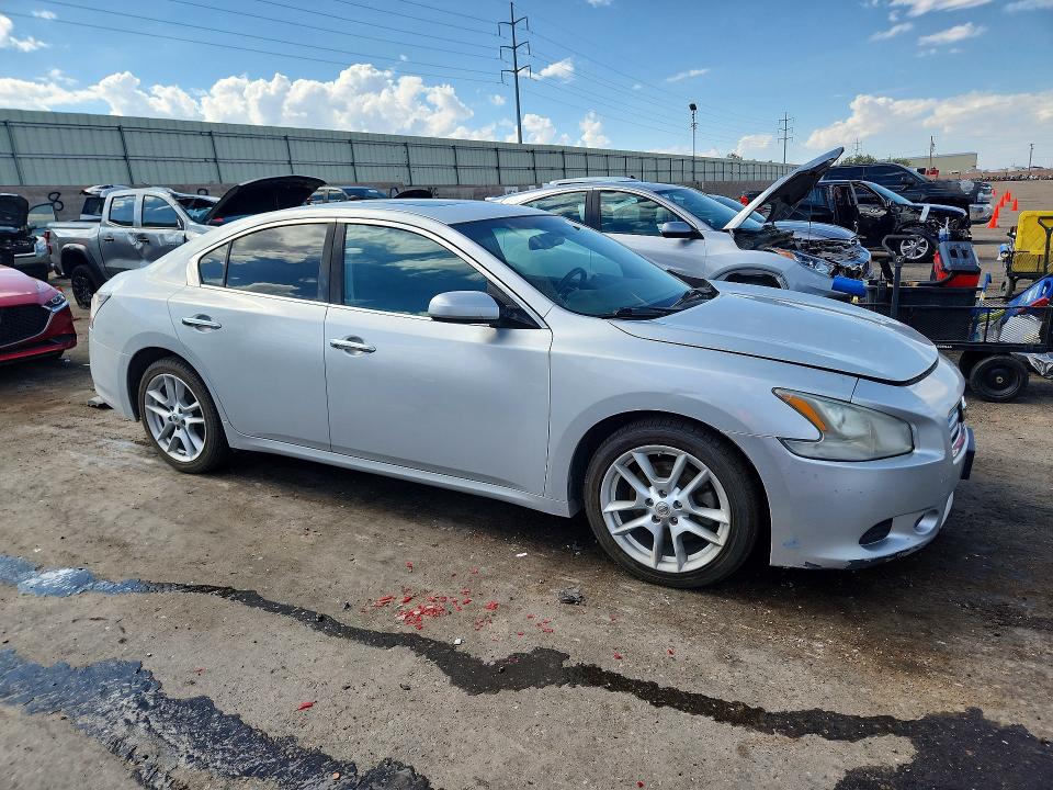 2013 Niss Maxima VIN 1N4AA5AP9DC835034 COPART salvage auction — MECHANICAL, NM - CERTIFICATE OF TITLE, sold $475 on 2026-07-30 (photo 4)