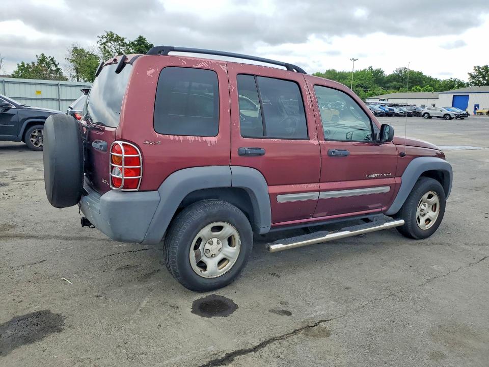 2002 Jep Liberty VIN 1J4GL48K42W253660 COPART salvage auction — NORMAL WEAR, NJ - CERTIFICATE OF TITLE, sold $125 on 2026-07-23 (photo 3)