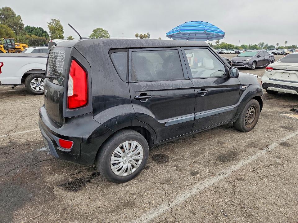 2013 Kia Soul VIN KNDJT2A57D7752177 COPART salvage auction — FRONT END, CA - SALVAGE CERTIFICATE, sold $475 on 2026-07-31 (photo 3)