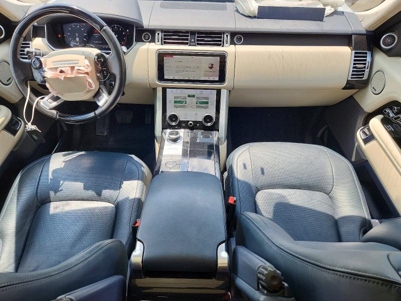 2019 Land rover Rangerover VIN SALGS2SV0KA567117 COPART salvage auction — FRONT END, Ct - Cert Of Title-Salvage, sold $12,800 on 2026-08-13 (photo 8)
