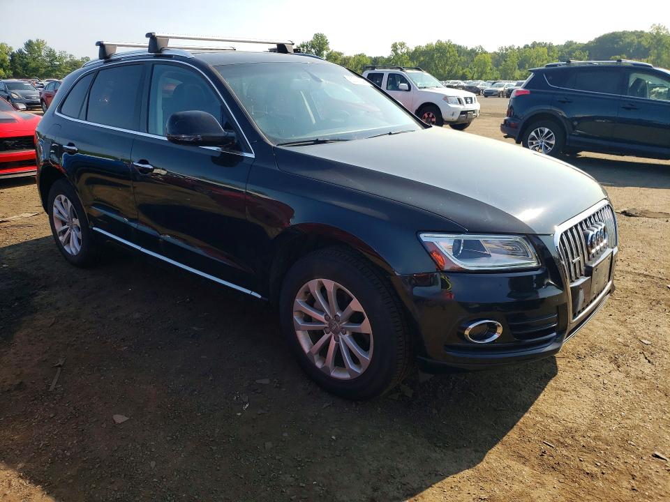 2015 Audi Q5 VIN WA1LFAFP4FA116000 COPART salvage auction — FRONT END, Ct - Cert Of Title-Salvage, sold $2,500 on 2026-07-31 (photo 4)