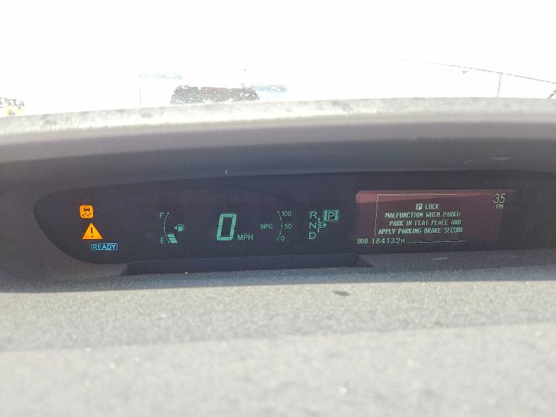 2010 Toyota Prius VIN JTDKN3DU3A0001234 COPART salvage auction — FRONT END, TX - SALVAGE VEHICLE TITLE (P), sold $1,550 on 2026-07-31 (photo 9)