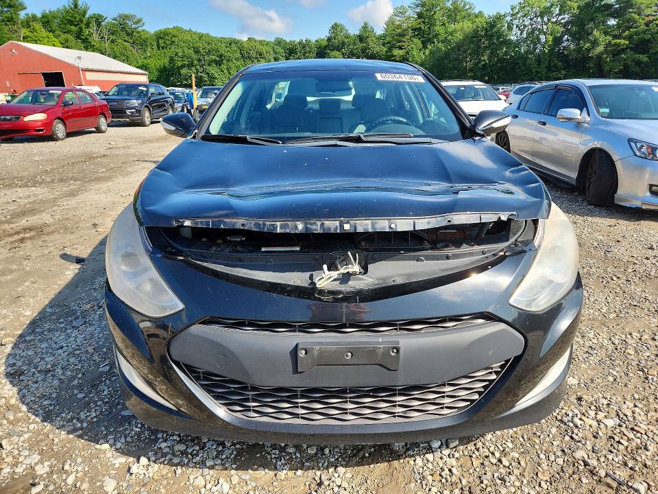 2011 Hyundai Sonata VIN KMHEC4A45BA005628 COPART salvage auction — FRONT END, RS, sold $400 on 2026-07-13 (photo 5)