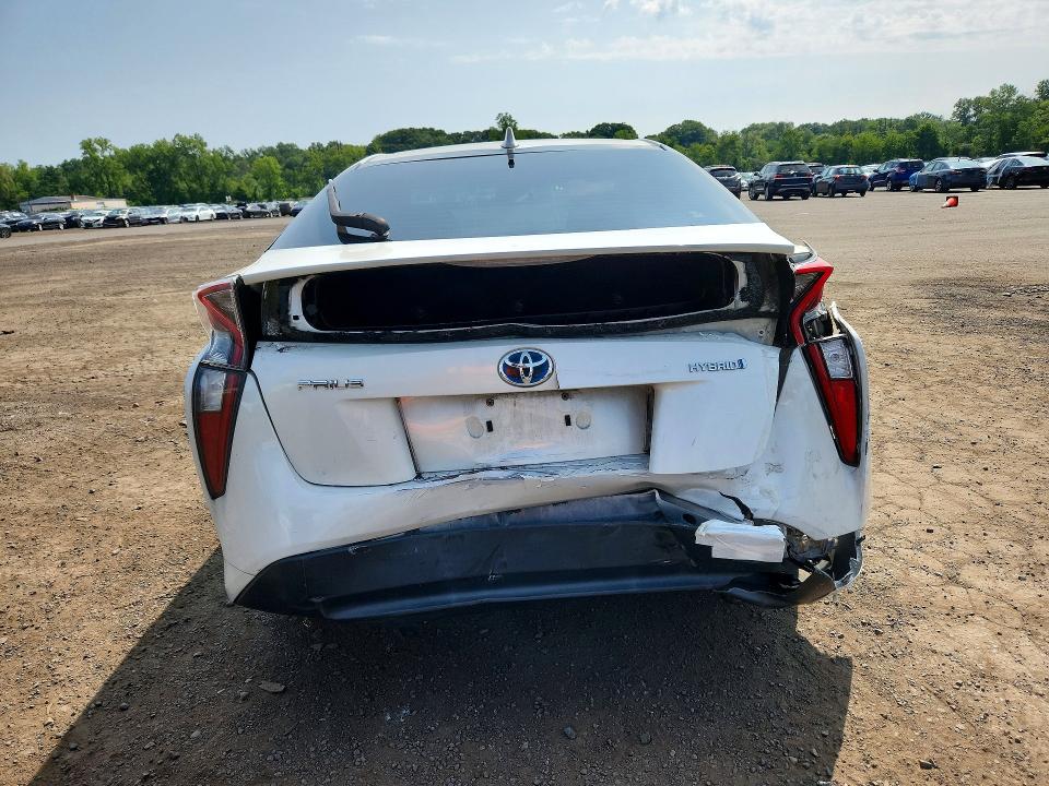 2016 Toyota Prius VIN JTDKBRFU9G3510597 COPART salvage auction — FRONT END, Ct - Cert Of Title-Salvage, sold $4,200 on 2026-07-31 (photo 6)