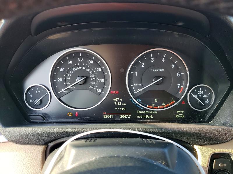 2014 BMW 4 series VIN WBA3T1C59EPS98383 COPART salvage auction — WATER/FLOOD, Ct - Cert Of Title-Flood Salvage, sold $2,150 on 2026-07-31 (photo 9)
