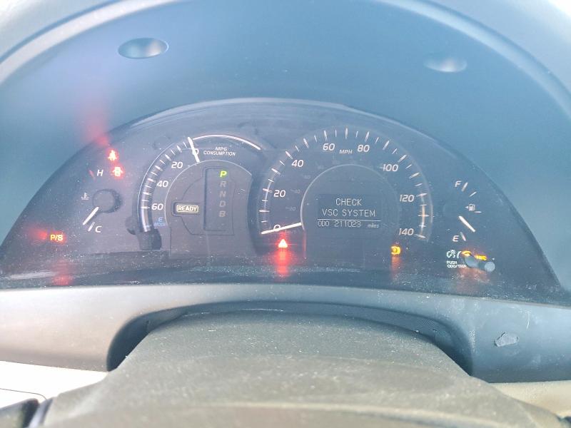 2007 Toyota Camry VIN JTNBB46KX73037919 COPART salvage auction — REAR END, Ca - Salvage Certificate, sold $525 on 2026-07-23 (photo 9)